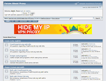 Tablet Screenshot of forumaboutproxy.com